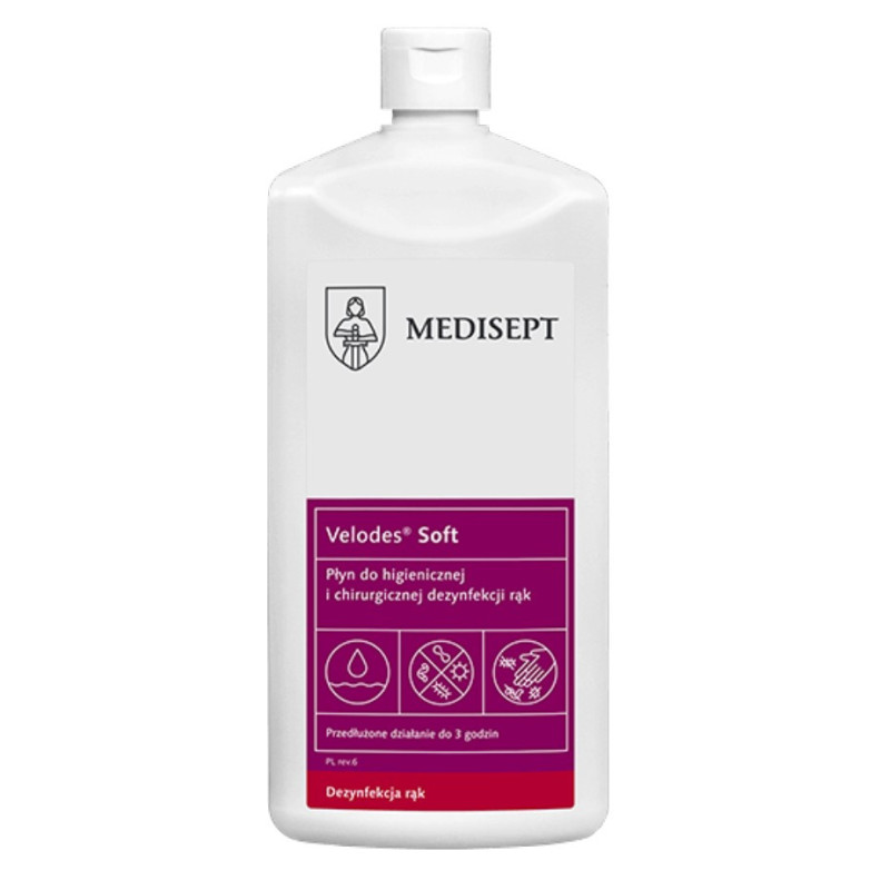 Velodes® Soft 1L - liquido per la disinfezione e la disinfezione delle mani - 