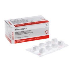 Hemocollagene 24 pcs. sterile hemostatic sponges for dental use