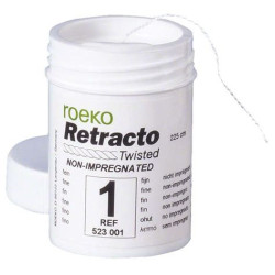 Roeko braided retracto threads for precise gingival retraction