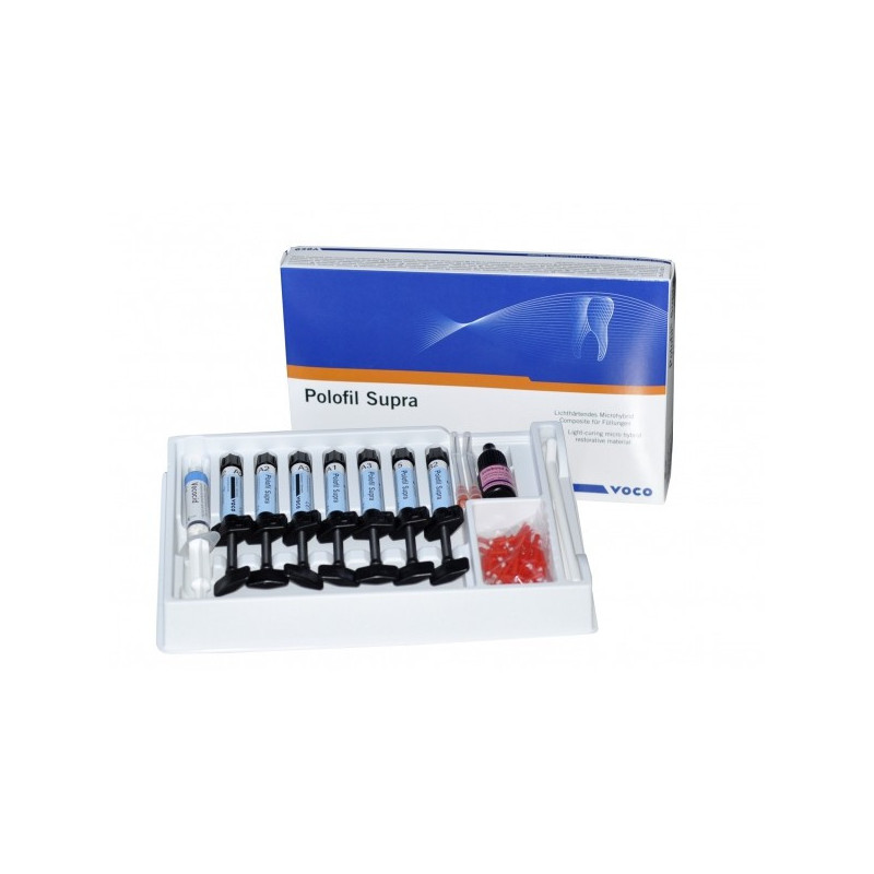 Polofil Supra micro-hybrid composite restorative material pack