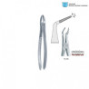 Extraction forceps Fig. 46L very thin lower roots - 