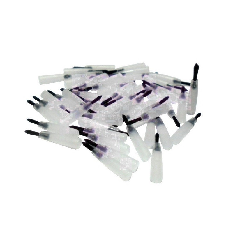 Brosses de collage dur noir 100 pcs pour applications dentaires