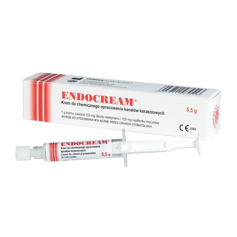 Endocream 5,5 g – krém na prípravu koreňových kanálikov