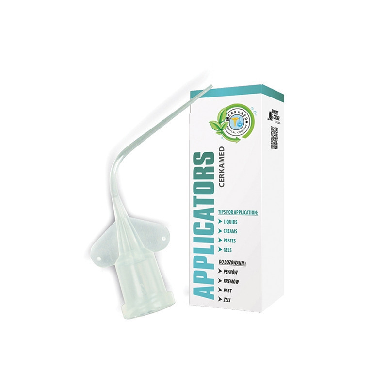 Flexible 27G bent applicators pack of 20 for dental use