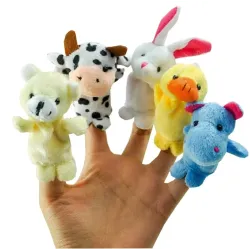 Handpuppe Maskottchen 3 Stk.