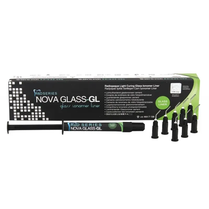 NOVA GLASS GL 2x2g - Cemento vetroionomerico Imicryl