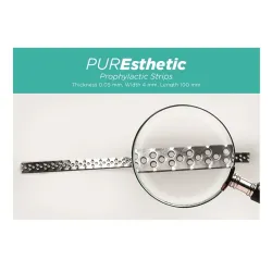 PUREsthetic profylaktické pásiky 100×4 mm, 10 ks