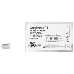 QuickmatFIT matryce anatomiczne 0,04 mm — premolar/molar