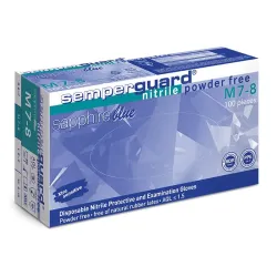 Guanti in nitrile SemperGuard Sapphire lavanda-blu