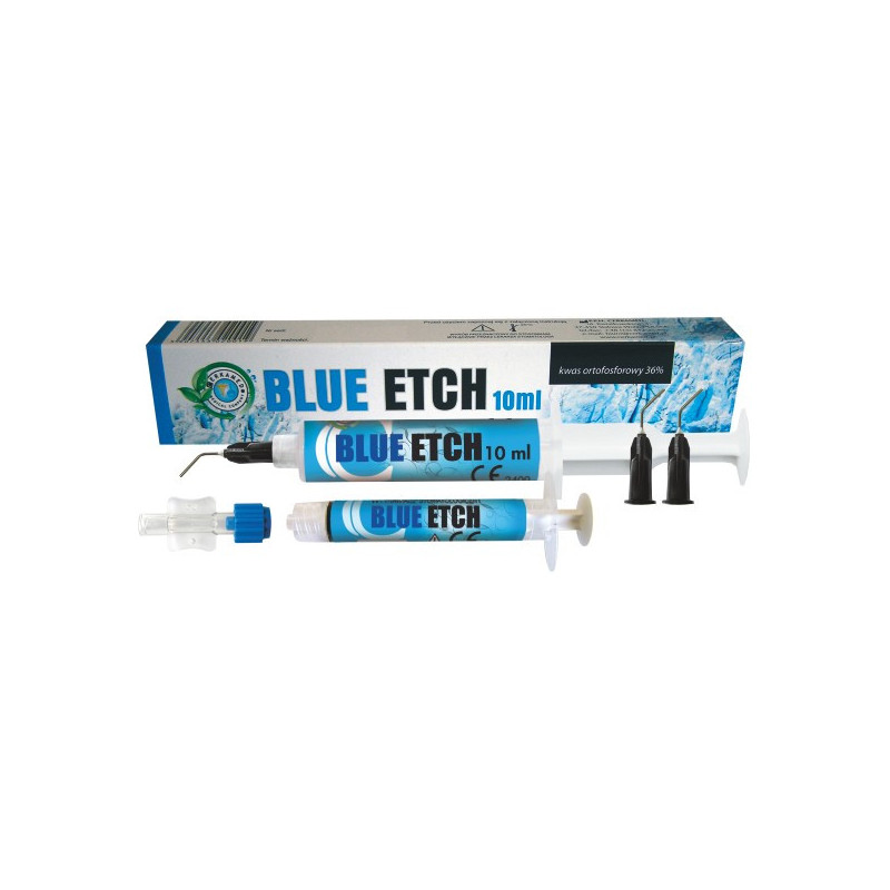Wytrawiacz Blue Etch 10 ml do precyzyjnego wytrawiania szkliwa