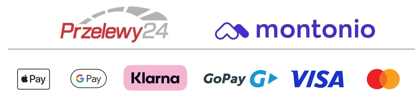 Payment method logos in the edenta.eu store